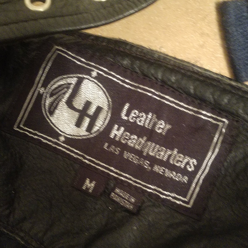 Handmade leather chaps